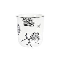 Hrnček na kávu Shiva, 240ml - bílá/černá, Lifestyle, keramika (8,4/9,2cm) - Mömax