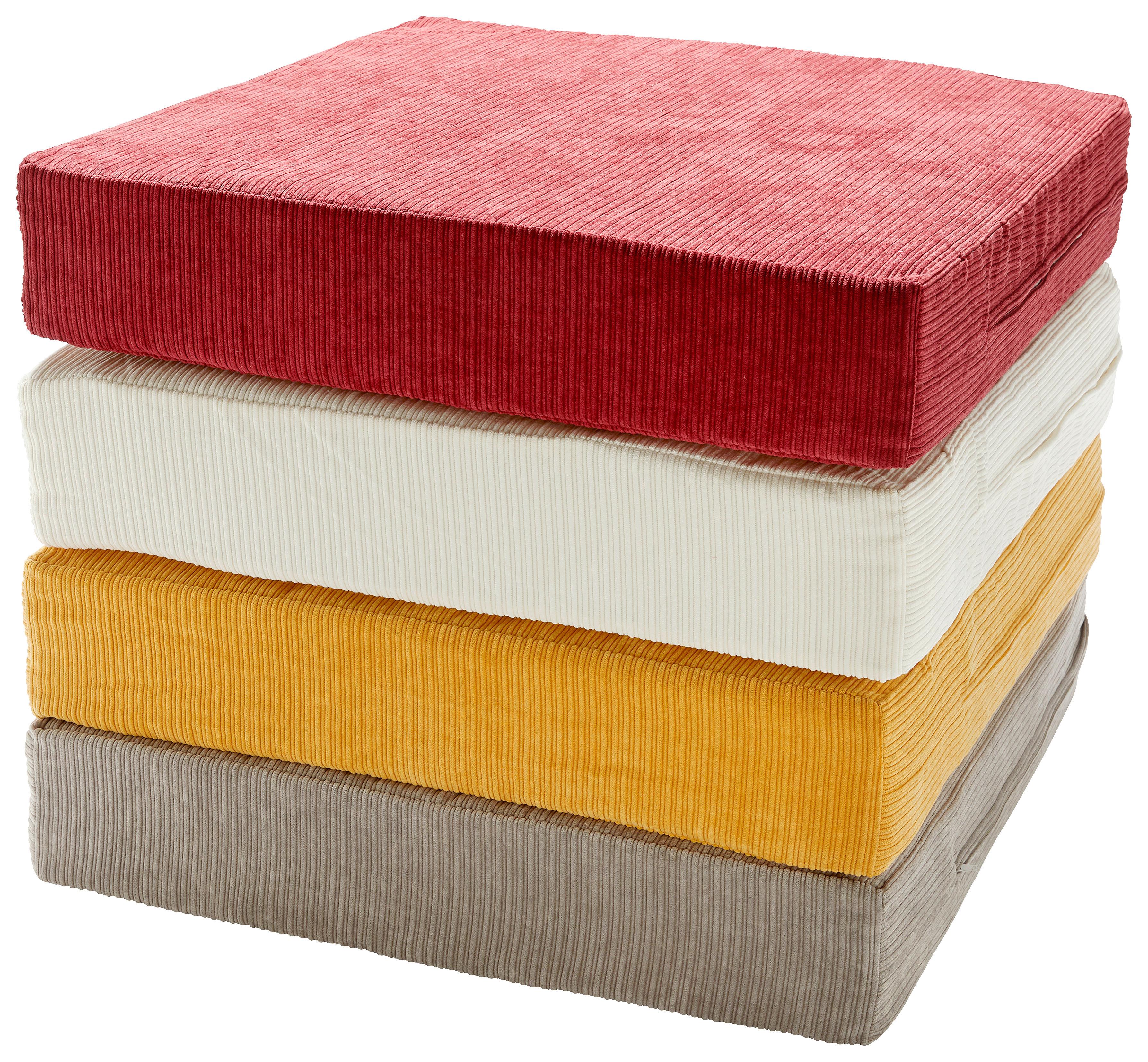 Sedací Polštář Corinna, 60/60/14cm, Šedá - šedá, Moderní, textil (60cm) - Premium Living