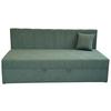 Boxbett Moritz 90x200cm - Dunkelgrün/Schwarz, Basics, Holzwerkstoff/Textil (90/200cm) - P & B