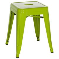 Hocker Vantaggio Stahl Grün H: 46 Cm Stapelbar - Grün, Basics, Metall (39/46/39cm) - MID.YOU