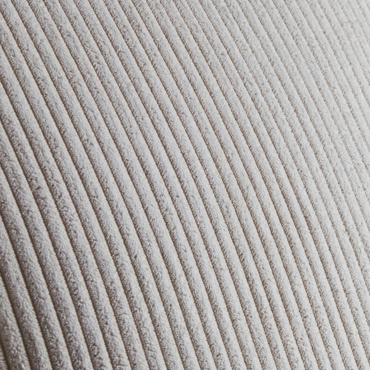 Křeslo - ušák VIOLA, béžový manšestr - černá/béžová, dřevo/textil (82/95/85cm) - Mömax