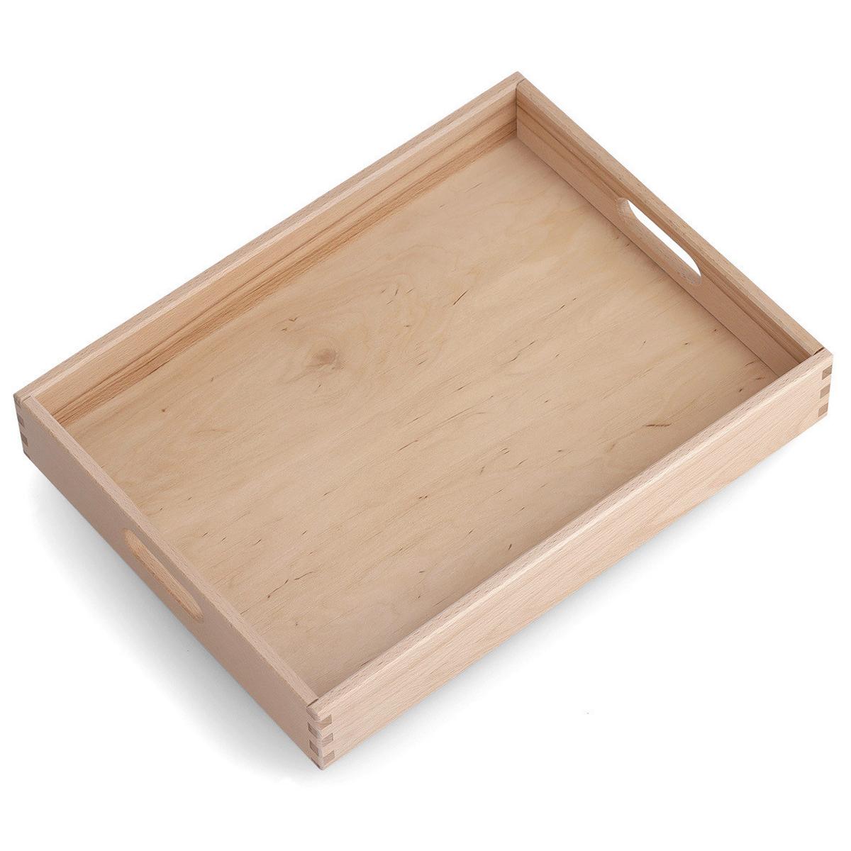 AUFBEWAHRUNGSBOXEN-SET Holz, LxBxH: ca. 40x27x32 cm - Naturfarben, Basics, Holz (40/26,5/32cm) - Zeller Present