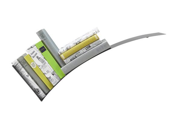 Nástenný Regál Okay - antracitová, kov (30/75/18cm) - Mömax modern living Nástenný Regál Okay - antracitová, kov (30/75/18cm) - Mömax modern living