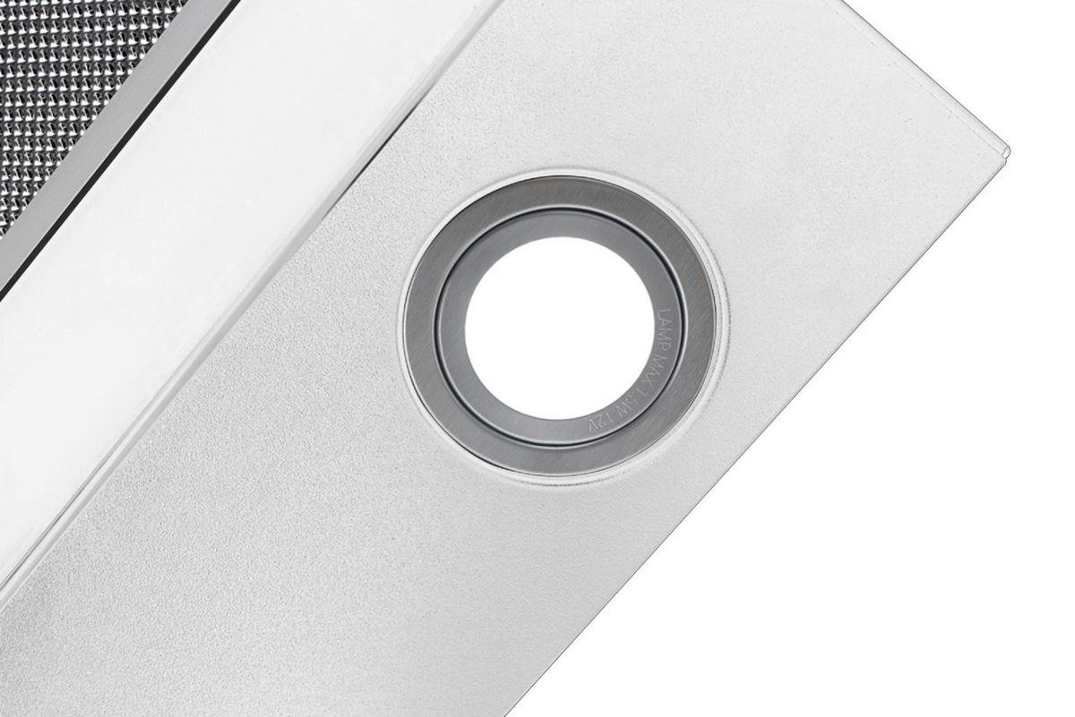 Dunstabzugshaube Respekta Bxh: 59,5-74,2-109,2 Cm - Weiß, Trend, Glas/Metall (59,5/74,2-109,2/38,5cm) - Respekta