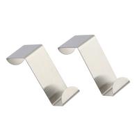 Handtuchhaken Alessandro - Silberfarben, KONVENTIONELL, Metall (2,5/8,5cm) - Ondega