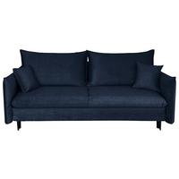 Schlafsofa Melody - Blau/Schwarz, Design, Textil (216/96/102cm) - MID.YOU