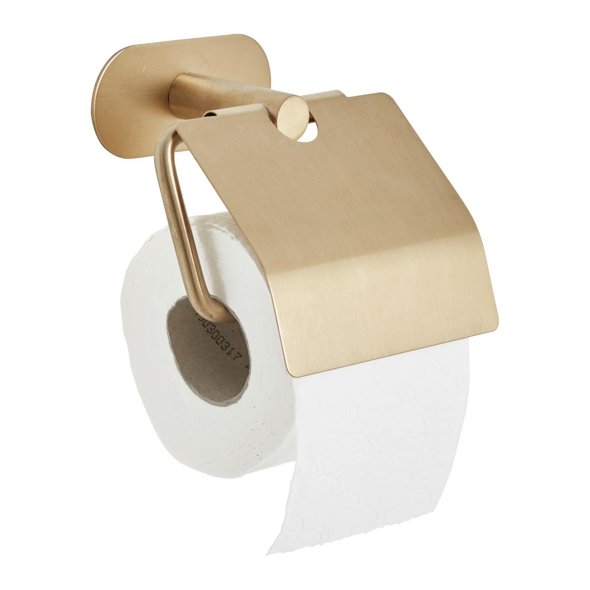 Držiák na toaletní papír TURBO-LOC -SB- - Lifestyle, kov (14/12,5/7cm) - Mömax