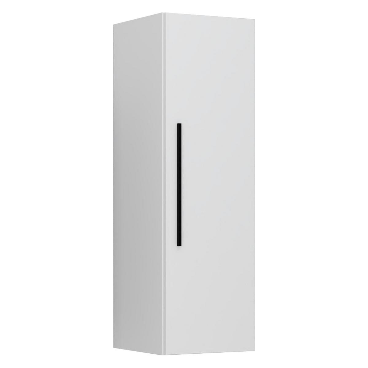 Závesná skrinka Arila š: 30 cm, biela - čierna/biela, Modern, kov/kompozitné drevo (30/95/30cm) - MID.YOU