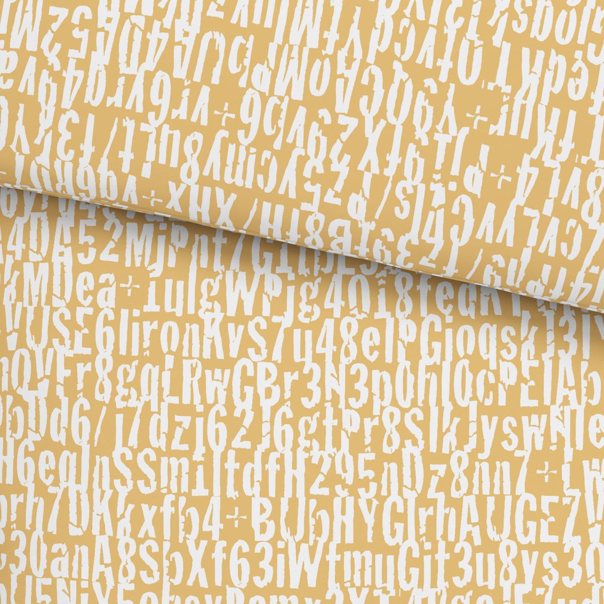 Ágyneműhuzat-garnitúra Sarina - sárga, Modern, textil - Luca Bessoni