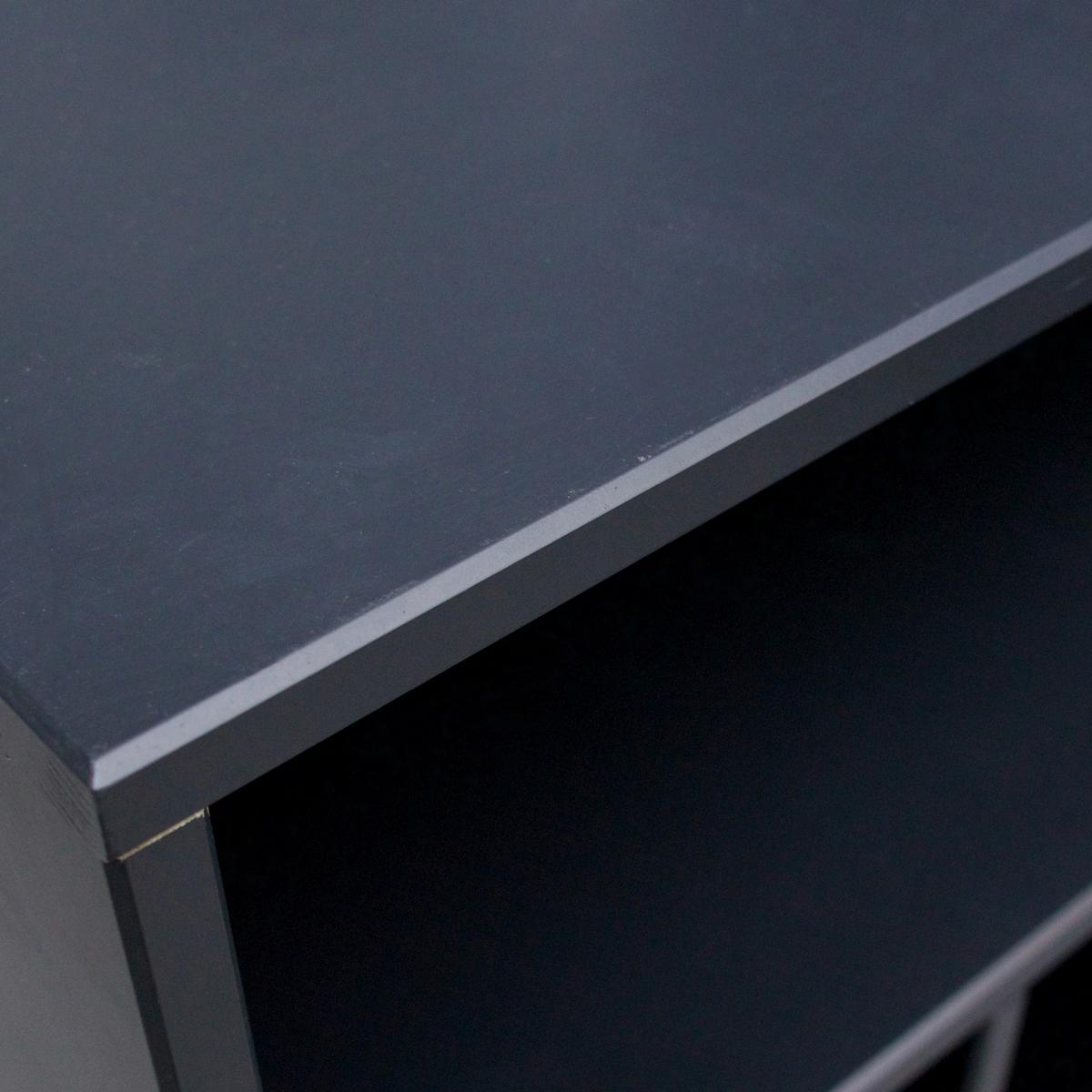 Kommode James Schwarz/walnussfarben B: 60cm - Walnussfarben/Schwarz, Design, Holz/Holzwerkstoff (60/83/44cm) - Livetastic