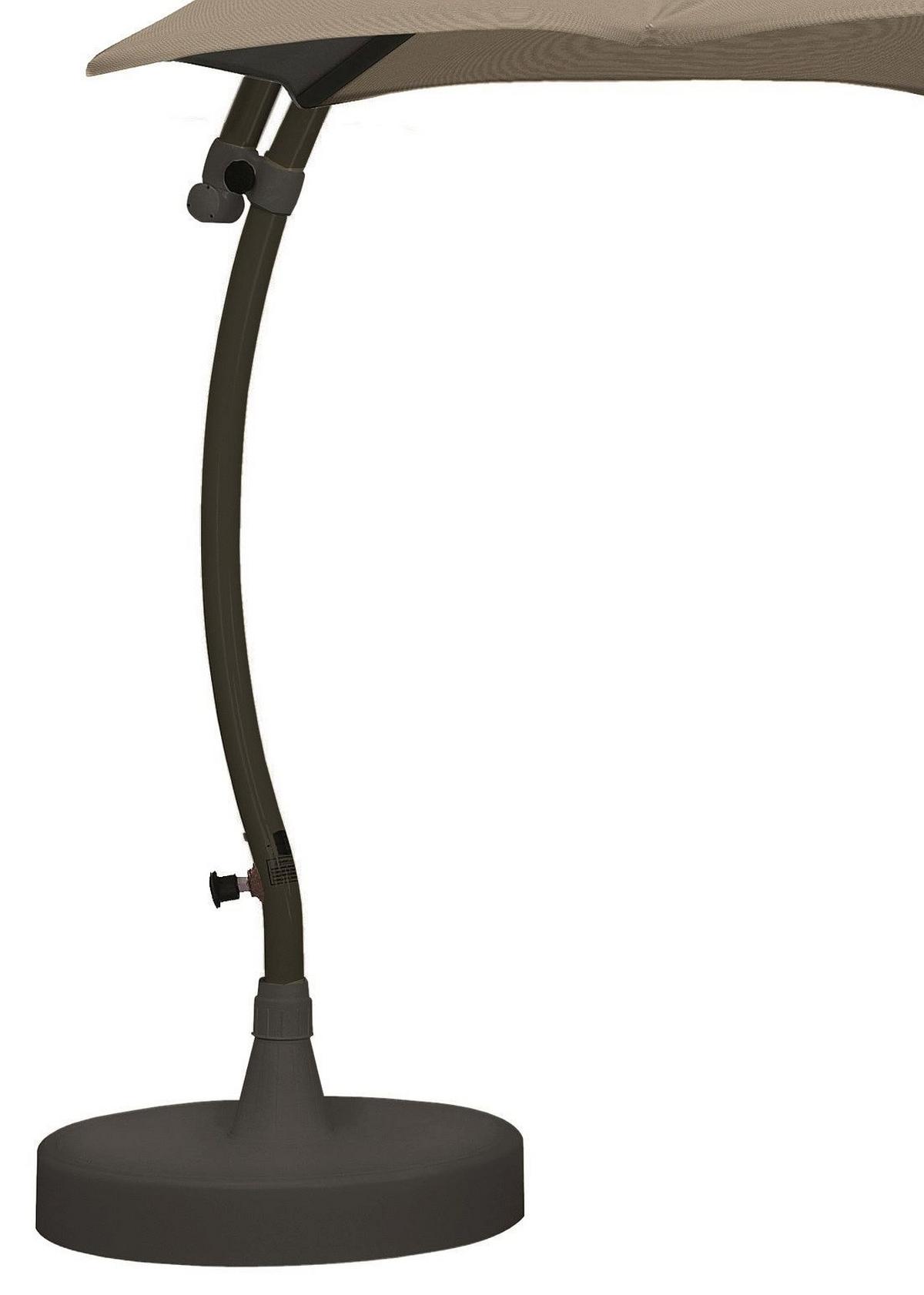 Schirmständer Kunststoff für DM: 85 cm Easy Sun - Anthrazit, KONVENTIONELL, Kunststoff (85cm) - Ambia Garden