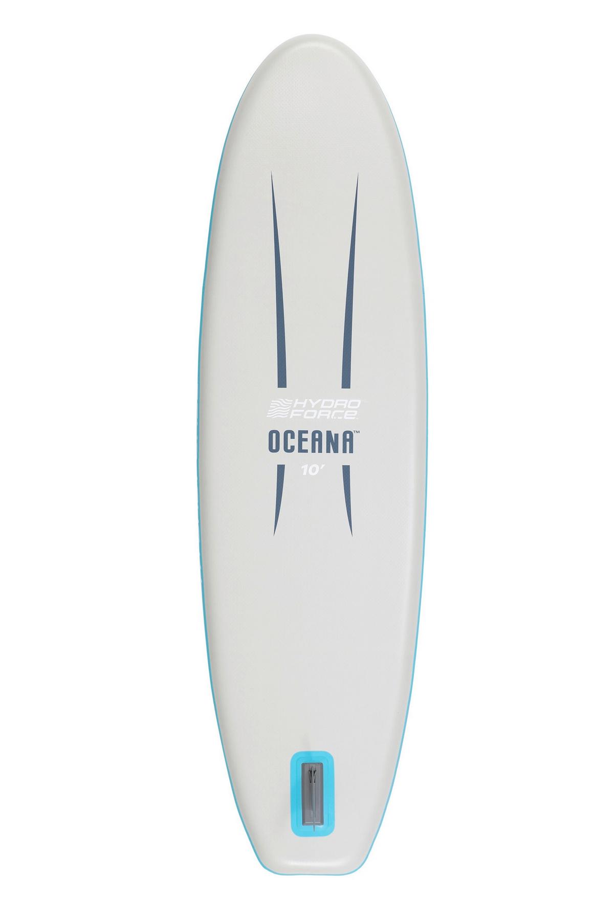 Stand-Up Paddle Board David - Blau/Grau, KONVENTIONELL, Kunststoff/Metall (305/84/15cm) - Bestway