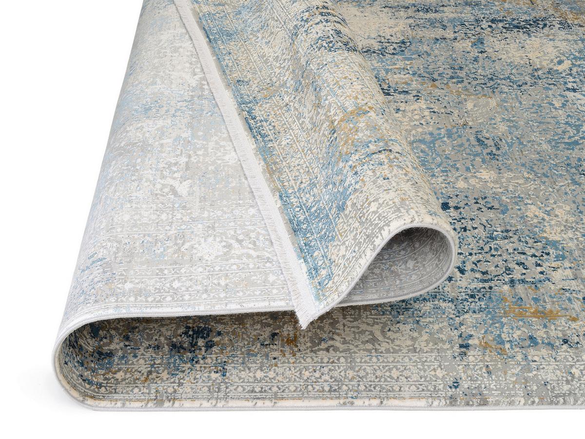 Webteppich Avignon Multicolor 300x400 cm - Blau/Grau, Design, Textil (300/400cm) - Dieter Knoll