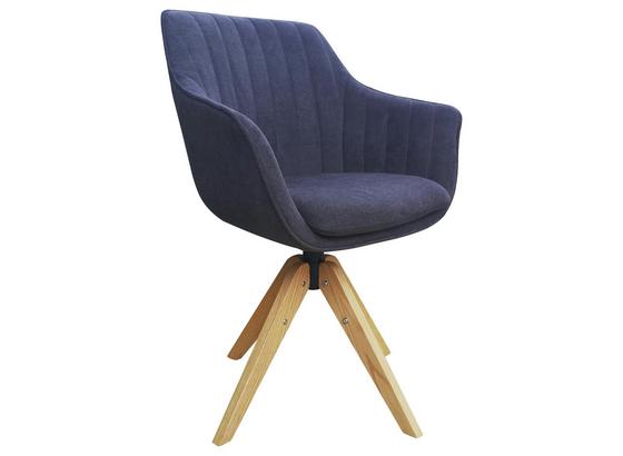 Drehstuhl Belluno Anthrazit - Eichefarben/Anthrazit, MODERN, Holz/Textil (60/88/57,5cm) - Luca Bessoni Drehstuhl Belluno Anthrazit - Eichefarben/Anthrazit, MODERN, Holz/Textil (60/88/57,5cm) - Luca Bessoni