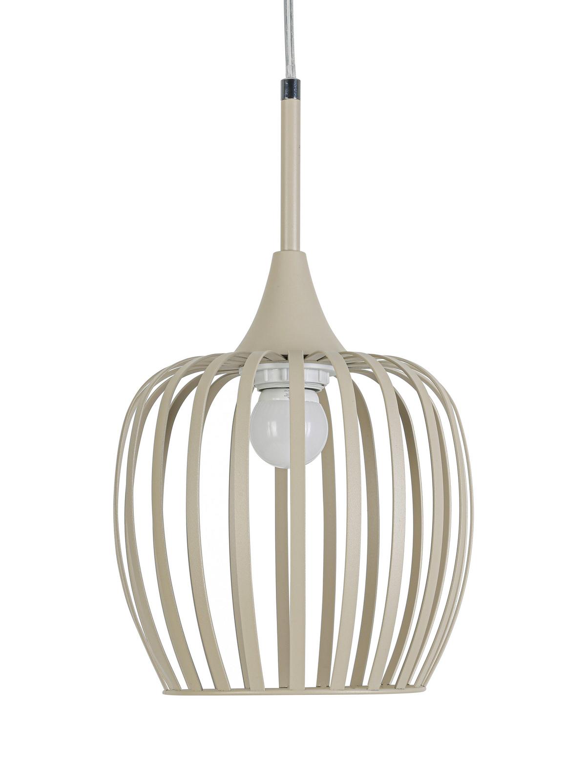 ZÁVESNÉ SVIETIDLO MARTIN - piesková, Modern, kov/plast (90/21/150cm) - Mömax