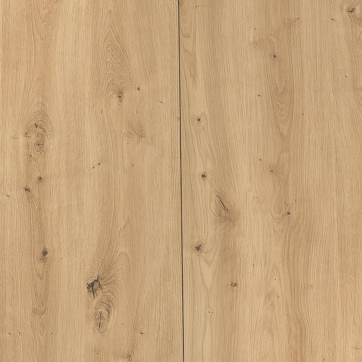 Ausziehtisch Rodin 110 Az 110-150x75x110 cm Naturfarben - Schwarz/Naturfarben, MODERN, Holzwerkstoff/Metall (110-150/75/110cm)