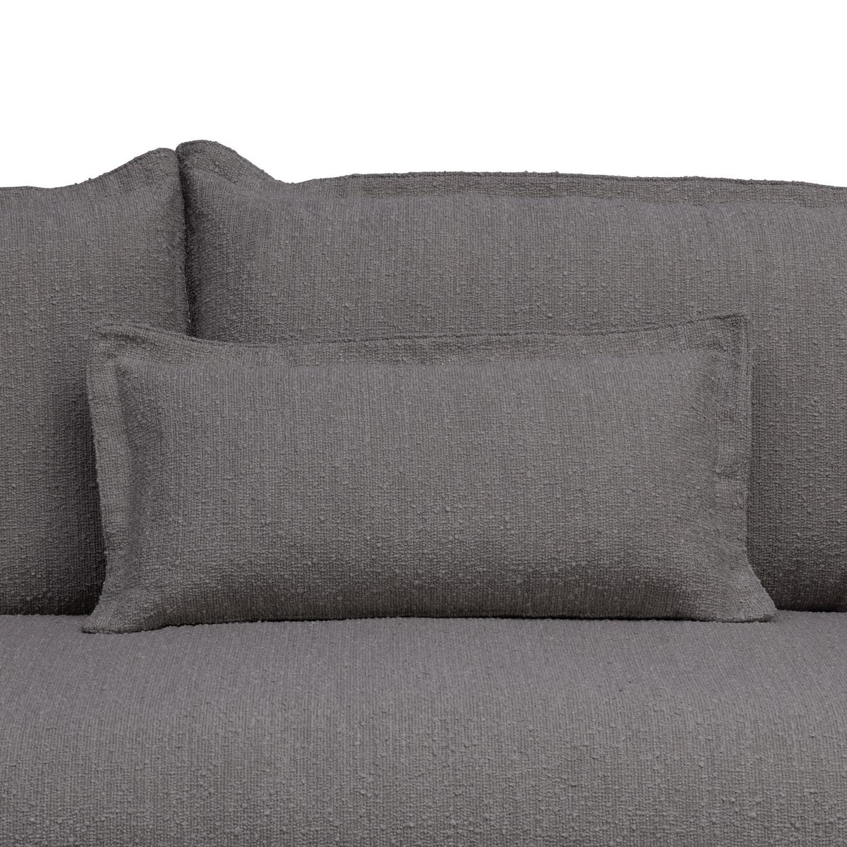 Sofa Toscana - Grau, Trend, Textil (195/82/98cm) - Livetastic