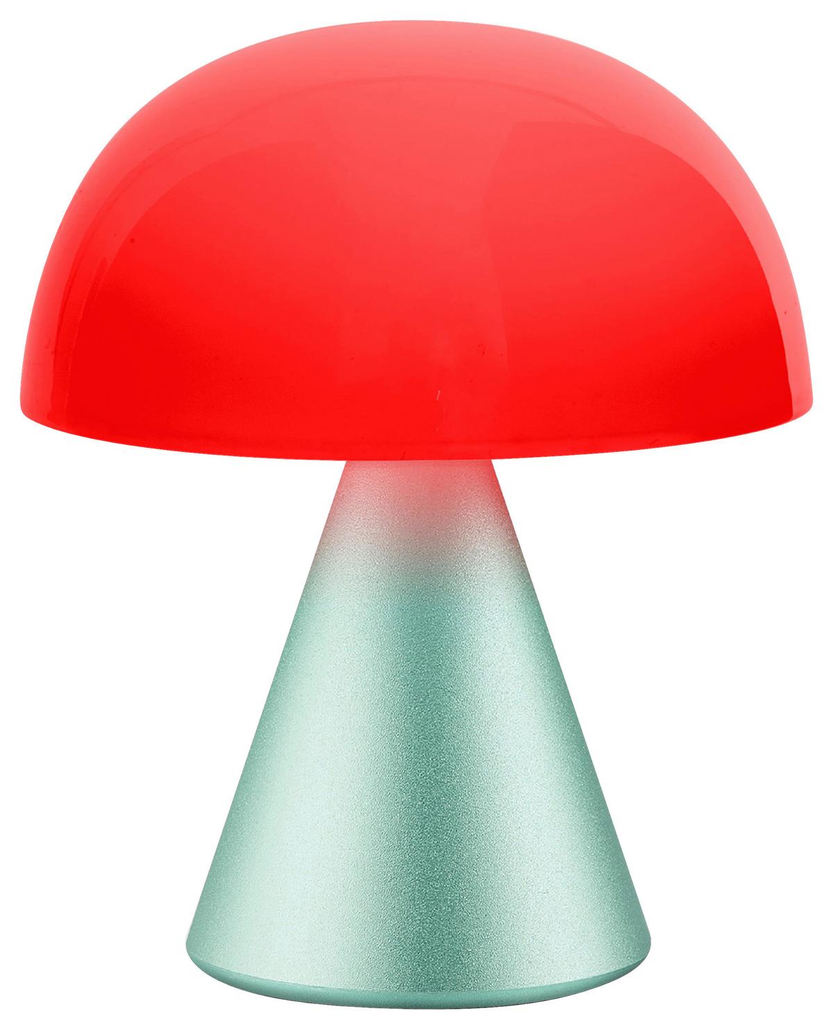 Akku-tischleuchte Lexon Mina M - Mintgrün, Design, Kunststoff/Metall (9.2/11/9.2cm)