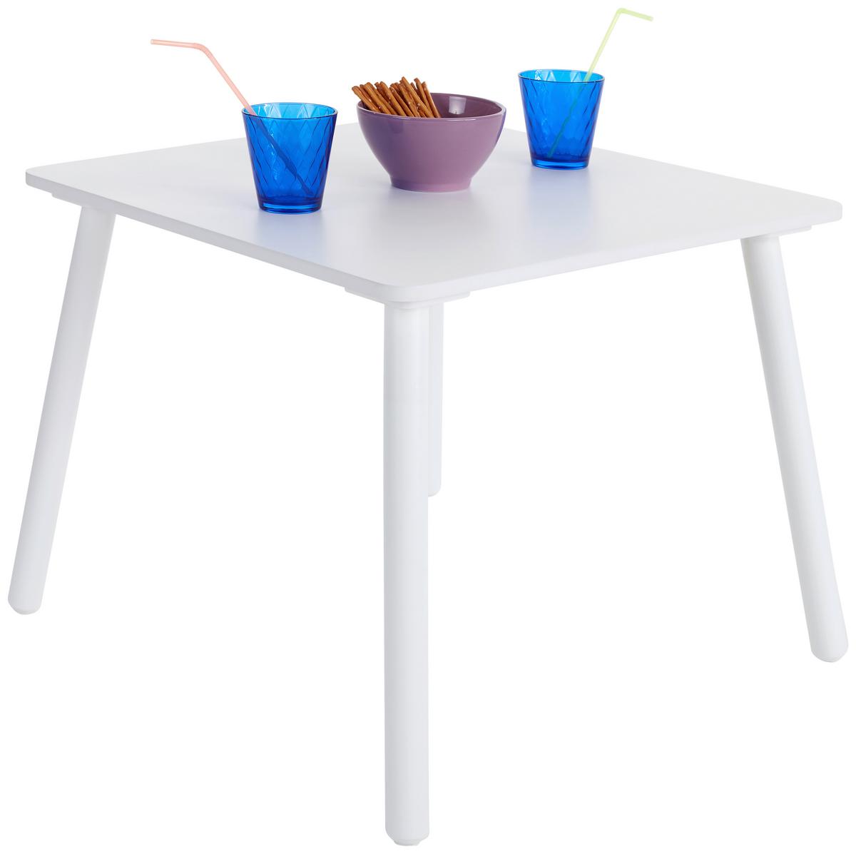 Kindersitzgruppe Bambini Weiß 3-Tlg. - Weiß, MODERN, Holz/Holzwerkstoff - P & B