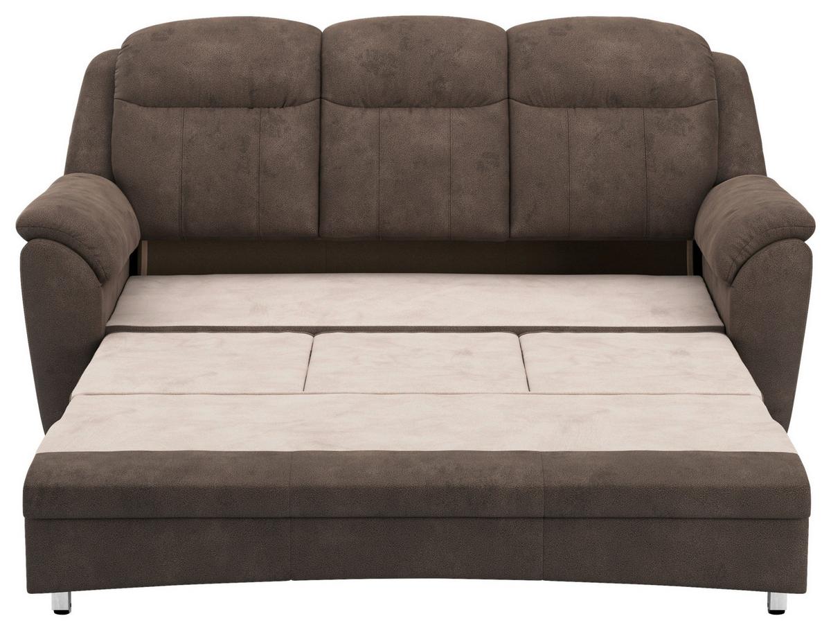 ROZKLADACIA POHOVKA BRUNO 2 V1 - sivohnedá/čierna, Konventionell, textil/plast (193/99/106cm)