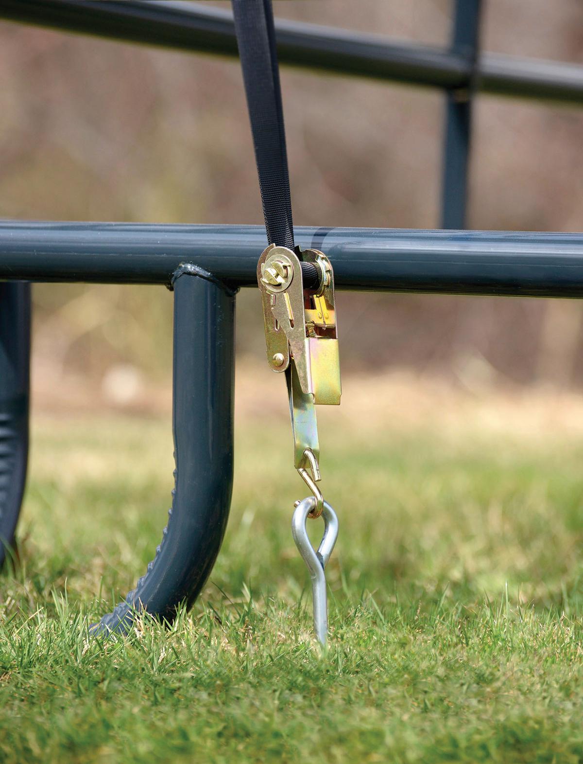 Zeltgarage Shelterlogic - Dunkelgrün, Basics, Kunststoff (370/370/170cm)