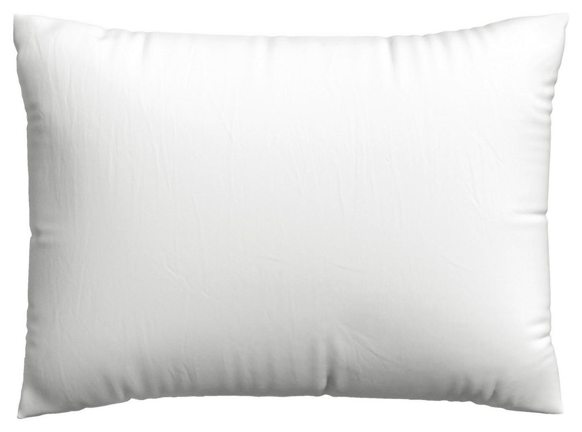 Kopfpolsterbezug Woven Satin - Weiß, Basics, Textil (70/90cm) - Schlafgut