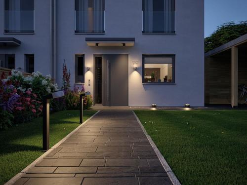 Led Außenleuchte Plug & Shine 6 Watt, Aluminium - Anthrazit, Design, Metall (19,3/15,5cm) - Paulmann