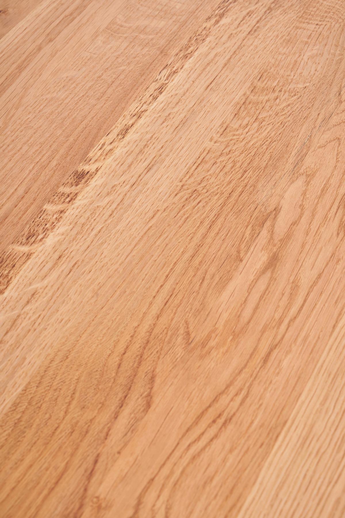 Couchtisch Jonas Schwarz/Eichefarben L: 110cm - Eichefarben/Schwarz, Natur, Holz/Metall (110/44/60cm)