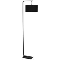 Stojacia lampa ALARA čierna - čierna, Modern, kov/textil (45/35/170cm) - Bessagi Home
