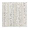 Kúpeľňová predložka Uwe, 50/50cm, biela - biela, textil (50/50cm) - Modern Living