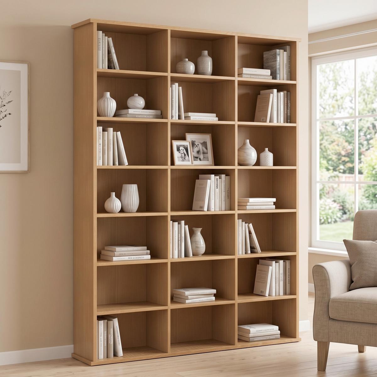 REGAL Megosa Buchefarben Dekor - Buchefarben, Design, Holzwerkstoff (105/136/19cm) - MID.YOU