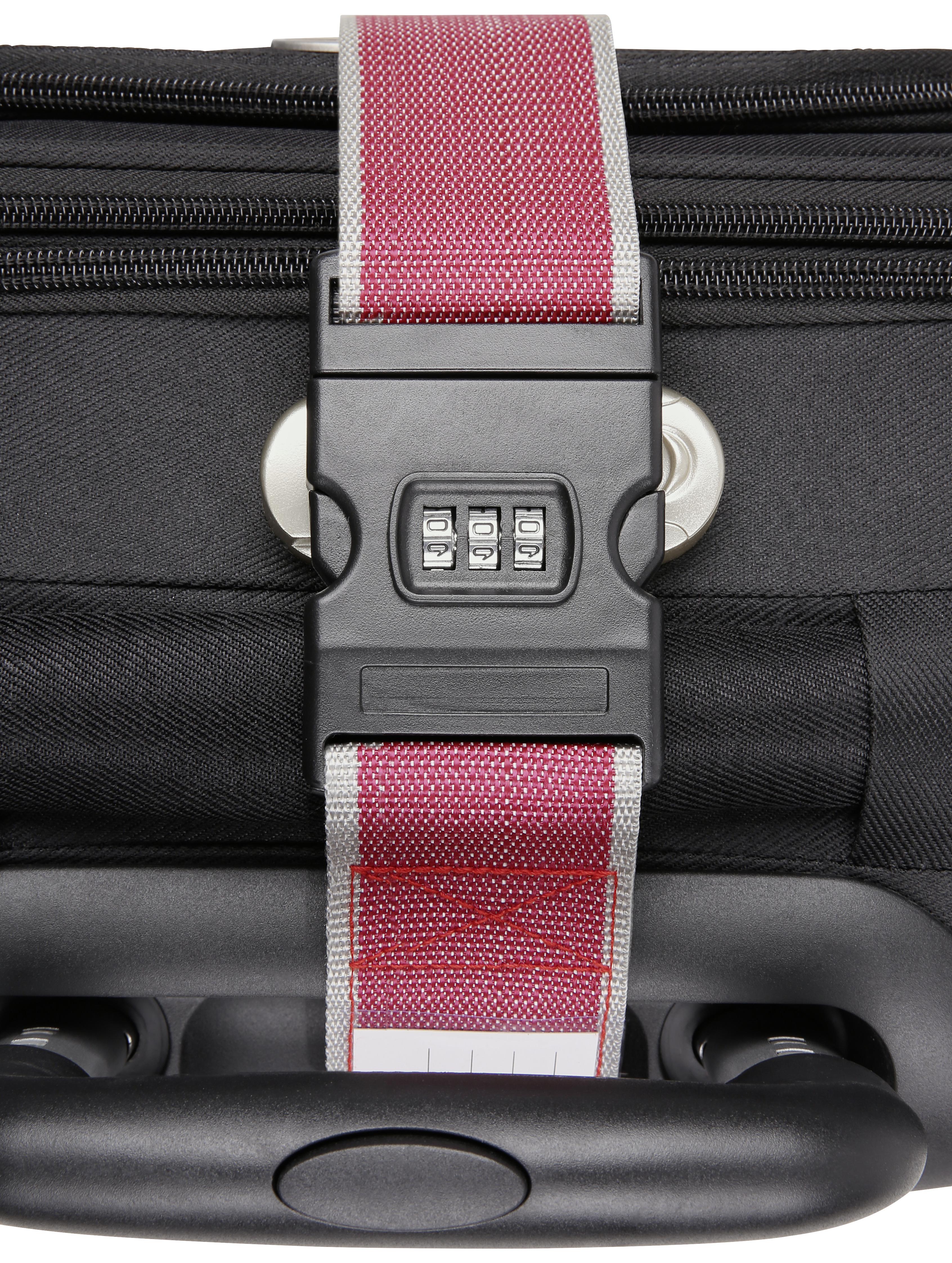 NEU Koffergurt mit Metallverschluss zur Sicherung Ihres Gepäcks 