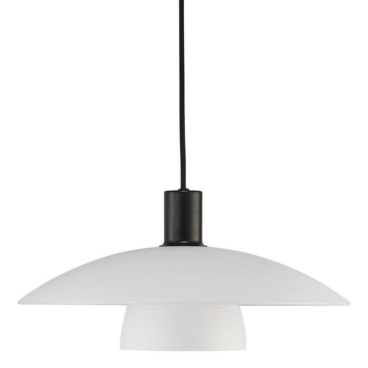 Hängeleuchte Verona Weiß D: 40 cm - Weiß, Design, Glas (40/19cm) - Nordlux