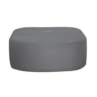Whirlpoolabdeckung Daniela - Dunkelgrau, KONVENTIONELL, Kunststoff (201/201/80cm) - Bestway