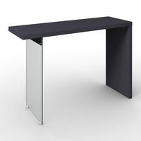 KONZOLOVÝ STOLÍK MILAN - číra/čierna, Modern, drevo/kompozitné drevo (120/80/40cm) - Bessagi Home