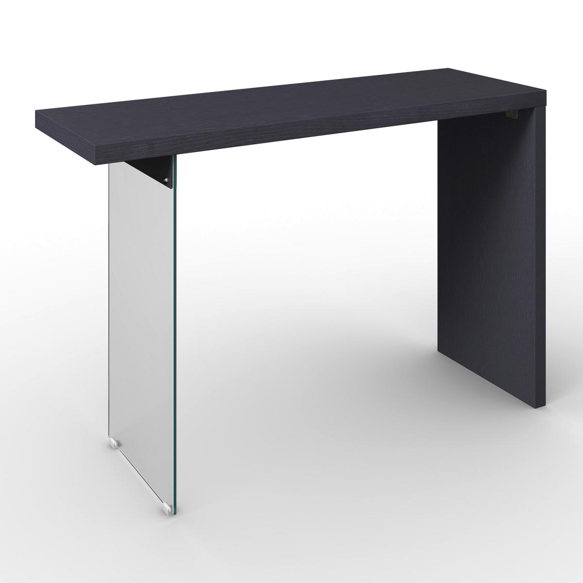 KONZOLOVÝ STOLEK MILAN - barvy dubu/černá, Moderní, dřevo/kompozitní dřevo (120/80/40cm) - Bessagi Home