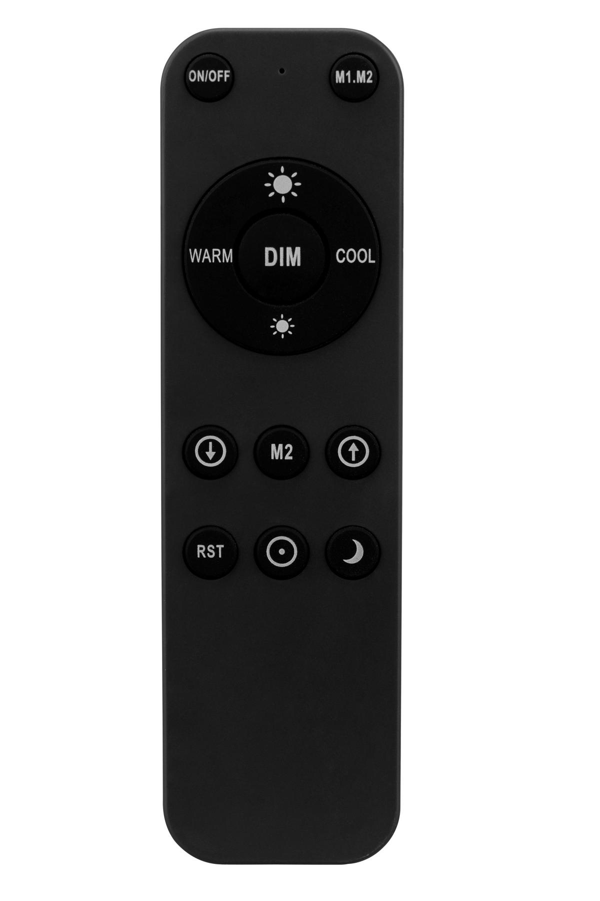 LED-Hängeleuchte Topl - Schwarz/Weiß, MODERN, Kunststoff (100/10/120cm)