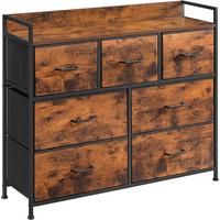 Kommode B: 98 Cm Braun/schwarz - Schwarz/Braun, Trend, Holzwerkstoff/Metall (98/85/28.5cm) - Boxxx