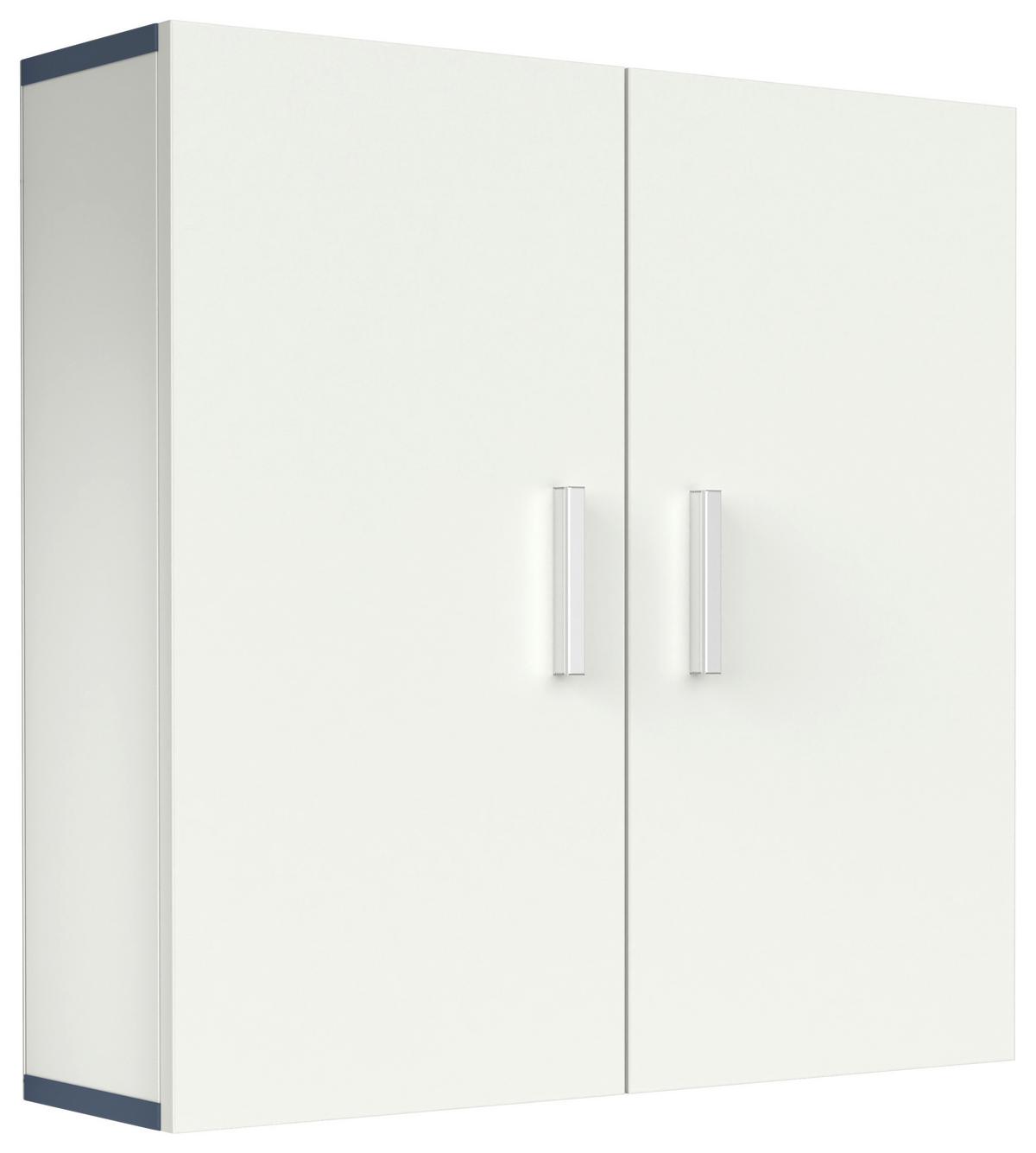 Hängeschrank Landos Anthrazit/Weiß, B: 60cm - Anthrazit/Weiß, MODERN, Holzwerkstoff (60/60/18cm) - MID.YOU