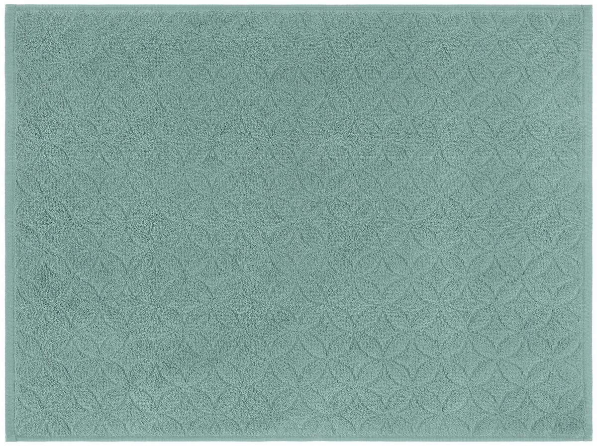 KOUPELNOVÁ PŘEDLOŽKA Naime, 50/70cm, modrá - modrá, Lifestyle, textil (50/70cm) - Modern Living