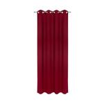 Vorhang mit Ösen Elma B: 140cm, Rot - Rot, ROMANTIK / LANDHAUS, Textil (140/245cm) - James Wood