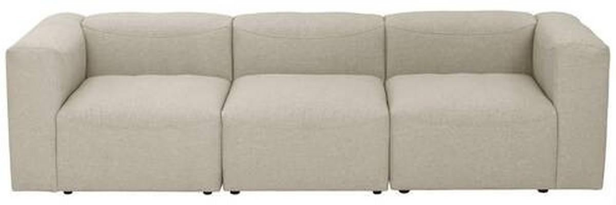 3-sitzer-sofa Lena Mit Armlehnen, Creme - Creme, Design, Textil (275/73/100cm) - Max Winzer