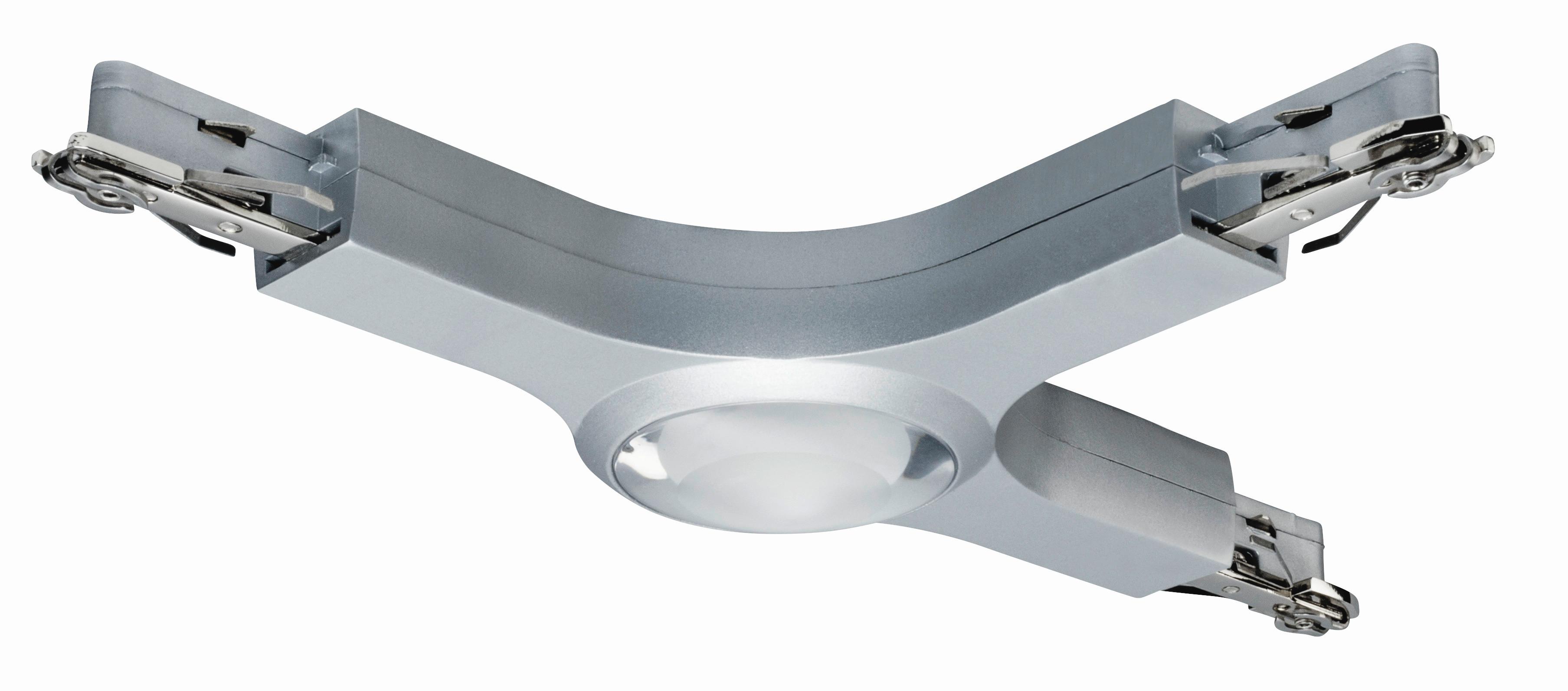 Schienensystem Urail T-Verbinder 95483 Chromfarben - Chromfarben, Design, Metall (22,4/27/14,1cm) - Paulmann