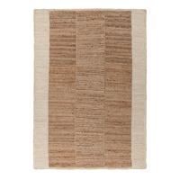 Flachwebteppich My Cottage 445 Ivory 160x230 - Weiß, Basics, Textil (160/230cm) - Obsession