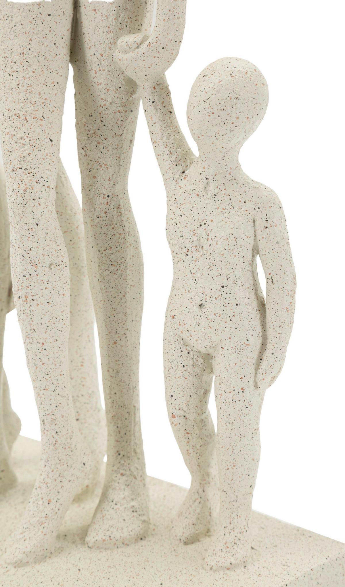 Skulptur Kunststoff, Cream - Basics, Kunststoff (16/30.5/8cm)