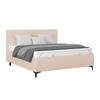 Polsterbett Zeni 180 - Beige/Schwarz, KONVENTIONELL, Holz/Holzwerkstoff (180/200cm)