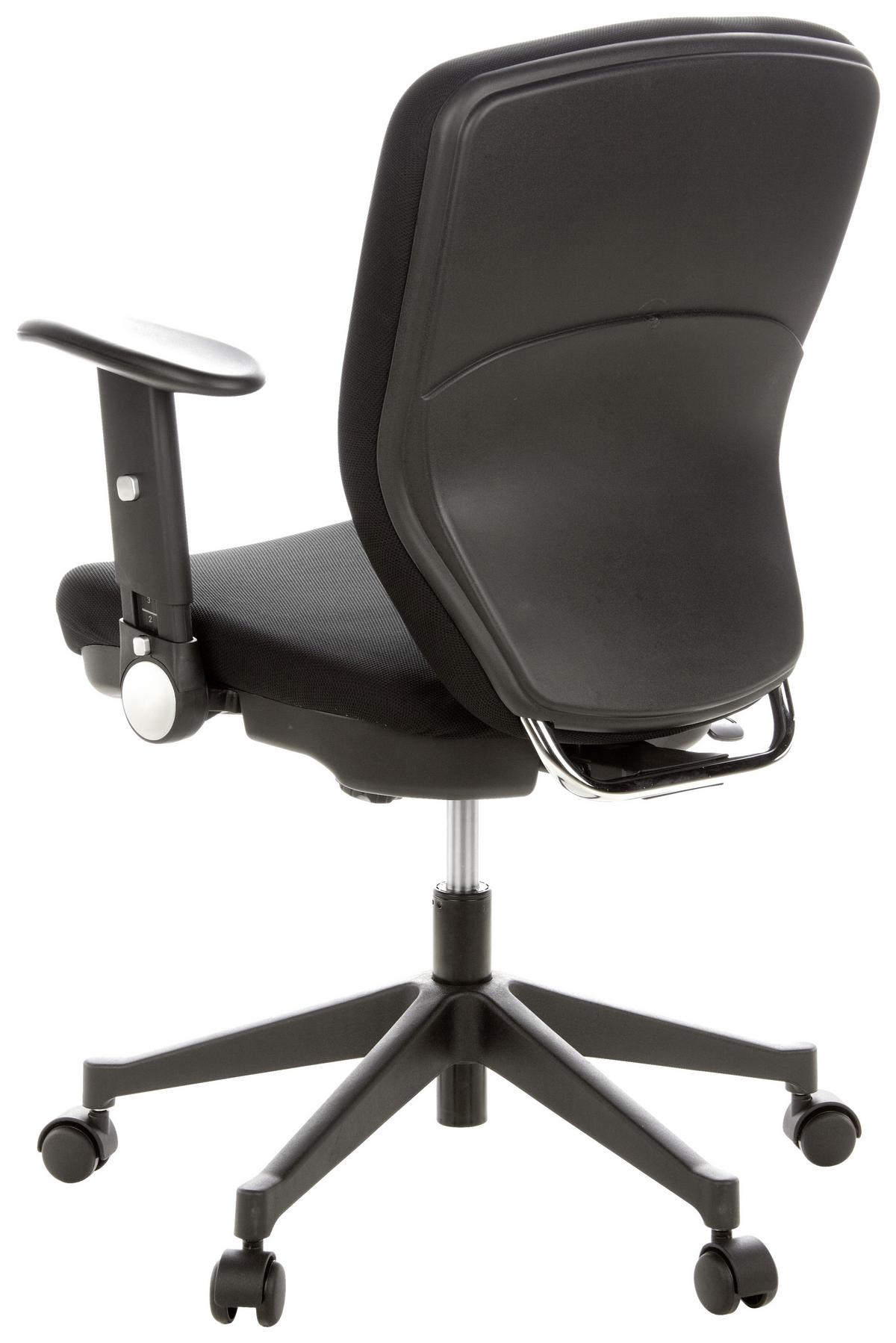 Drehstuhl Traffic 20 Schwarz - Schwarz, MODERN, Kunststoff/Textil (58/103/48cm) - MID.YOU