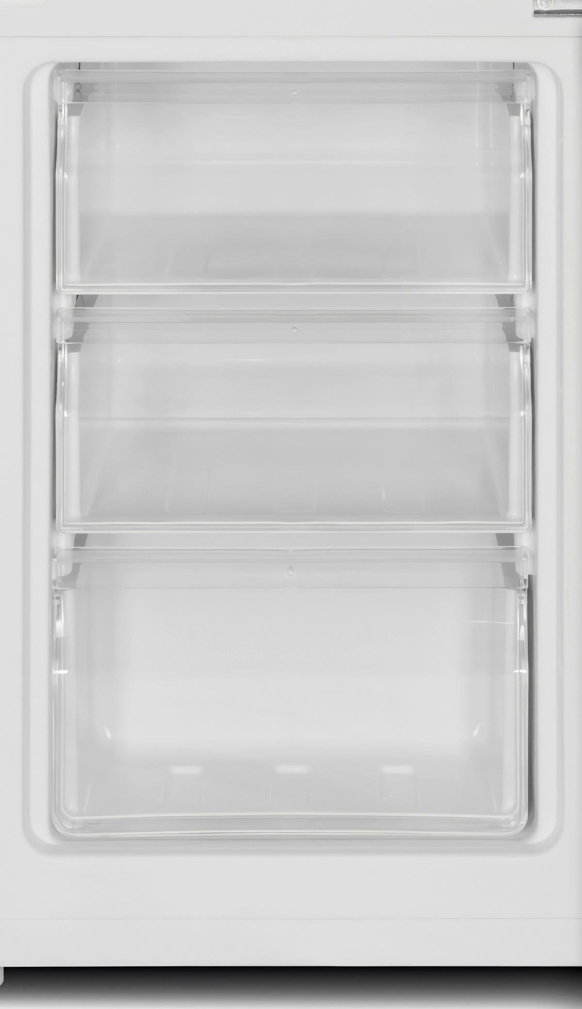 KÜHL-GEFRIER-KOMBINATION Weiß B: 47,4 cm - Weiß, Basics, Glas/Kunststoff (47,4/144/49,5cm) - Respekta