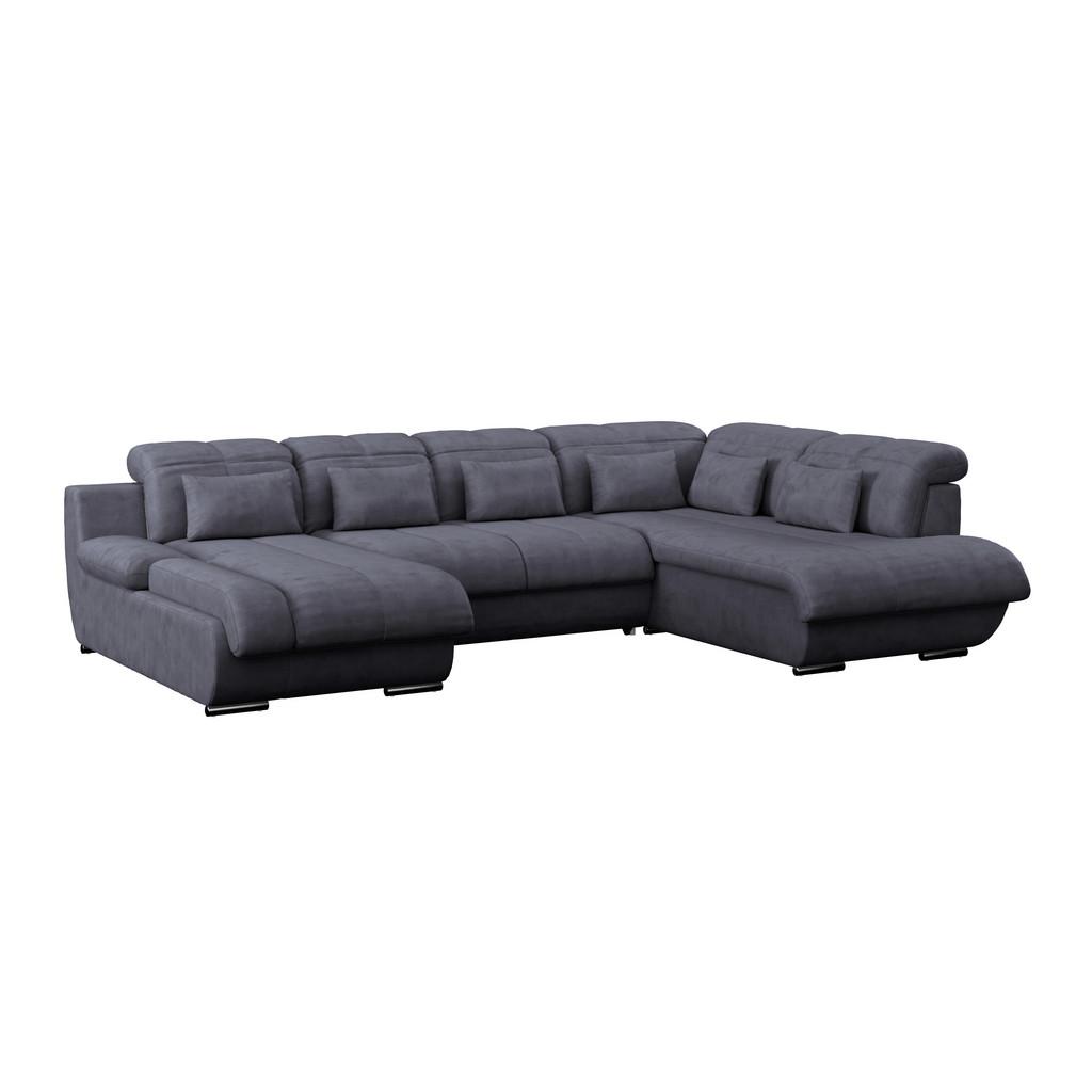 Wohnlandschaft Multi mit Schlaffunktion Dunkelblau