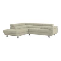 Ecksofa Savona - Sandfarben, MODERN, Textil (230/270cm) - Ondega